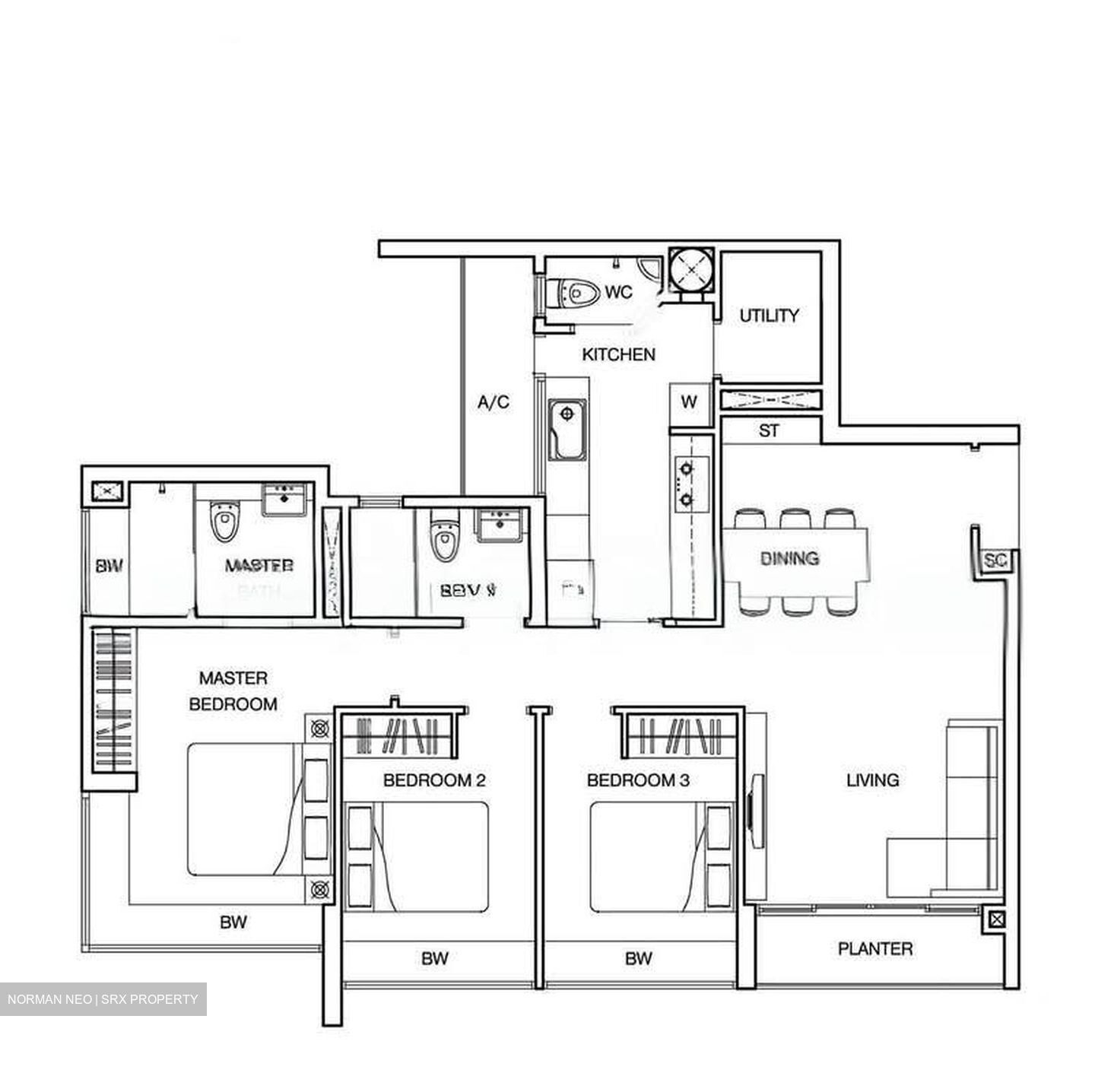8@Woodleigh (D13), Condominium #548842211